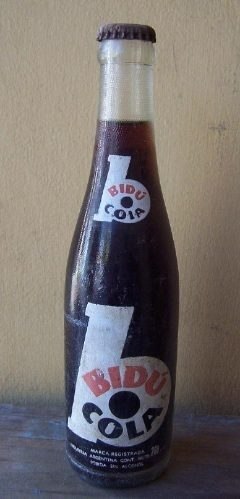 Botella Bidu Cola,bidu-cola,llena.