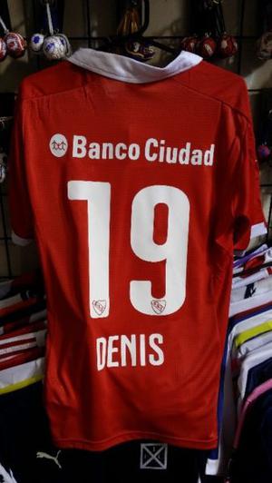 Camiseta Independiente  Denis en bolsa cerrada y
