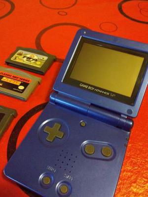 Game Boy Advance Sp Completa Ags 001 Impecable