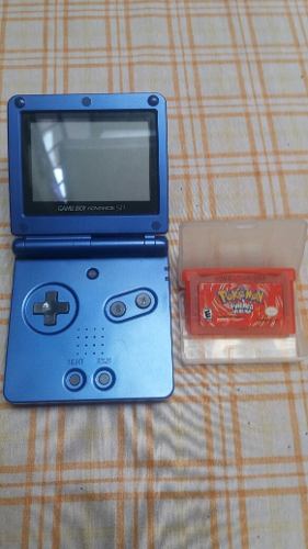 Gameboy Advance Sp Ags-001 + Pokemon Red Fire