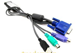 Hp Kvm Ps2/usb Medios Virtuales Adaptador Cable De Interfaz