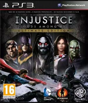 INJUSTICE GODS AMONG US Ultimate Edition ps3 digital La