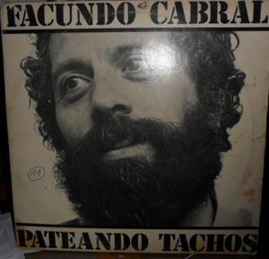 LP vinilo nacional de Facundo Cabral "Pateando tachos"