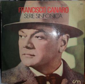 LP vinilo nacional de Francisco Canaro "serie sinfonica"