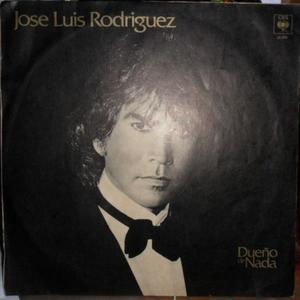 LP vinilo nacional de Jose Luis Rodriguez "Dueño de nada"