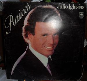 LP vinilo nacional de Julio Iglesias "Raices"