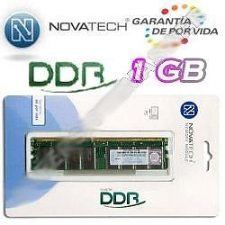 Memoria DDR 1GB 400Mhz PC Novatech