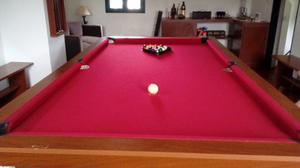 Mesa Multifuncional. Pool+ping Pong+6 Bancos+accesorios