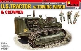 Us Tractor W/towing Winch Miniart 1/35