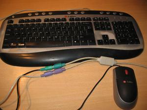 teclado y mouse labtec