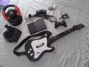 vendo play 2 con guitarra, volante y pedal.