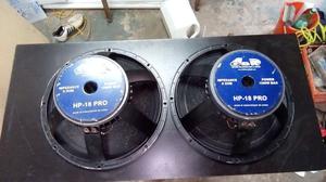 2 Parlantes SUBWOOFER GBR HP Watts