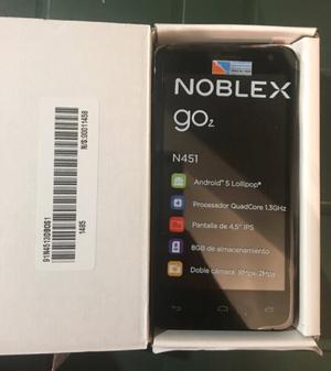 Celular Noblex go 2. Libre. Nuevo