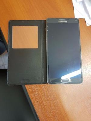 Celular Samsung Note 4 Con Funda Flip Wallet Liberado