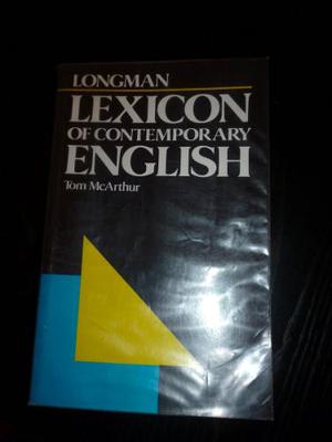 Longman Lexicon Of Contemporary English Mcarthur - (palermo)