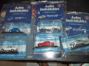 Lote De Autos Inolvidables 1- 43 No Buby En Bolsa Del 1 Al 5