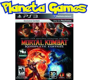 Mortal Kombat Komplete Edition Playstation Ps3 Fisicos Caja