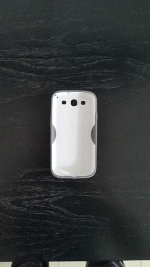 Funda Samsung Galaxy S3 - Blanca Y Gris - Original