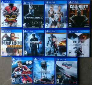 Juegos usados ps4