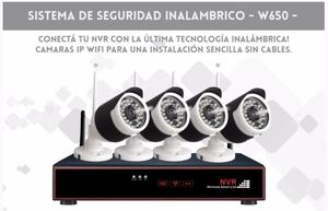 KIT CAMARAS Seguridad WiFi Overtech! Nueva, con garantia!