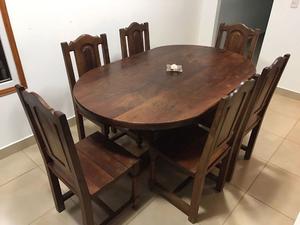 Mesa de algarrobo