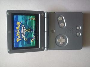 Nintendo Gameboy Advance Sp Ags101 Pearl Blue + Cargador 110