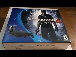 Ps4 slim 500gb Uncharted 4 edition