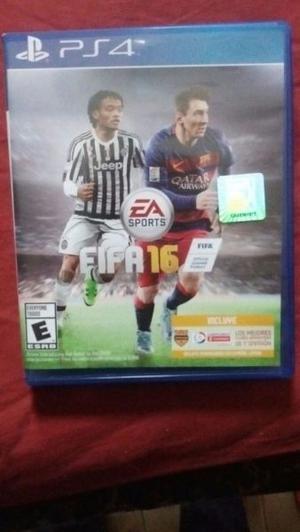 Vendo o permuto juego FIFA 16 (físico) para PS4 ORIGINAL