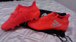 Botines Adidas techfit 16.1 rojos NUEVOS talle 10 US!