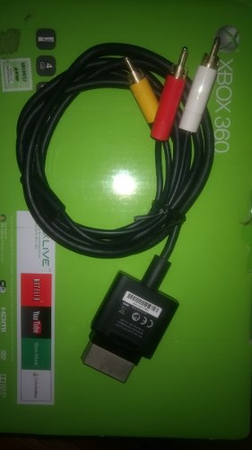 Cable De Vídeo Xbox 360 Slim Original