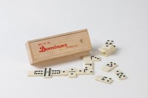Domino En Caja Madera