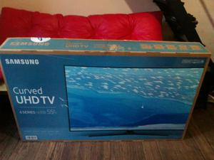 Smart tv curvo 55" Samsung 4k