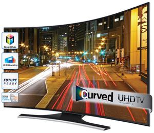 Tv Led Uhd 55 Samsung Un55ku Smart 4k Curvo
