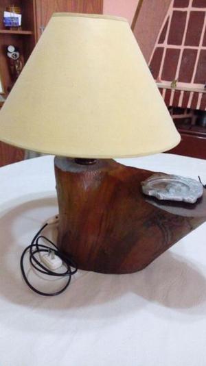 Vdo: lampara de tronco, impecable