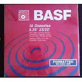disquettes Nashua y Basf 5 1/4 nuevos x 10 u