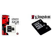 tarjeta micro sd 32gb 2 en 1 adaptador sd kingston