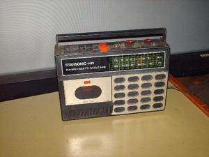 una radio (starsonic) hifi fm-mw-cassete radio 2 bandas,ver
