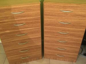 Chifonier de madera X2,6 cajones (1 mes de uso)