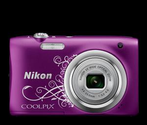 Cámara Nikon Coolpix A100 + memoria 8 gb en caja original