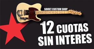 Guitarras Soviet Custom Shop, En Stock Y Tambiéntambien A