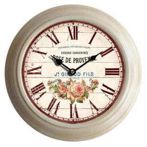 Reloj De Pared Marco De Metal 20 Cm En Martinez