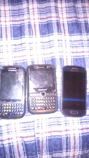 Vendo estos tres celulares