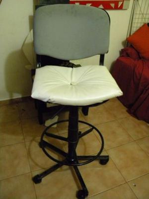 silla giratoria base hierro