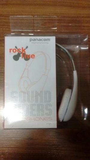 Auricular Headset Vincha Panacom Hp  Color Blanco NUEVO.
