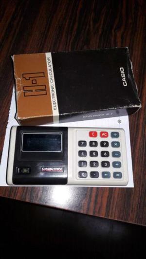 CASIO calculadora antigua