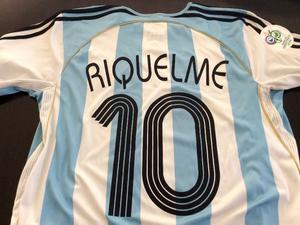 Camiseta Argentina mundial  Riquelme