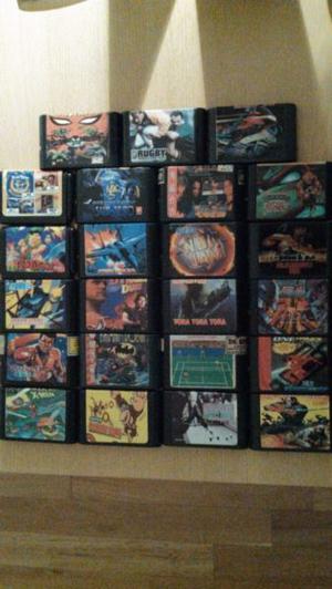 Colección juegos Sega Genesis