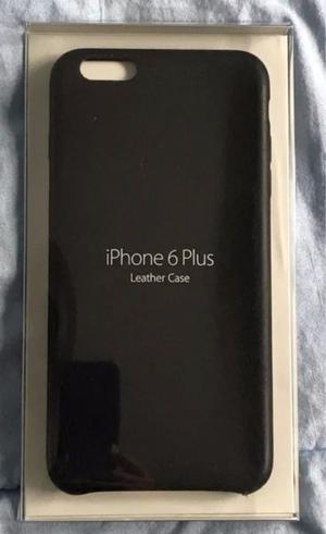 Funda De Cuero Negro Para Iphone 6/6s Plus Original Apple