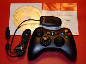 Joystick Inalambrico Xbox 360 C/receptor Para Pc