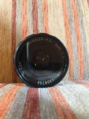 Lente Nikon Nikkor Hc Auto 1:2 F=50mm N° 